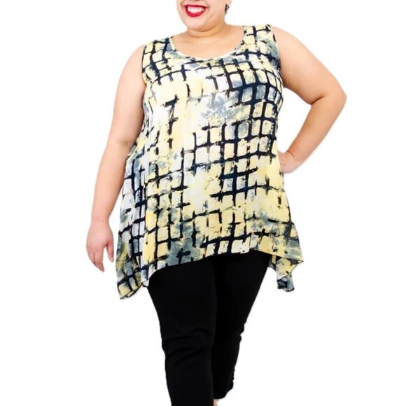 Blue Sky Swing Tank in Blue/White Nymph - Picture 4 of 6